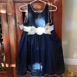 Sweet  heart rose Toddler dress